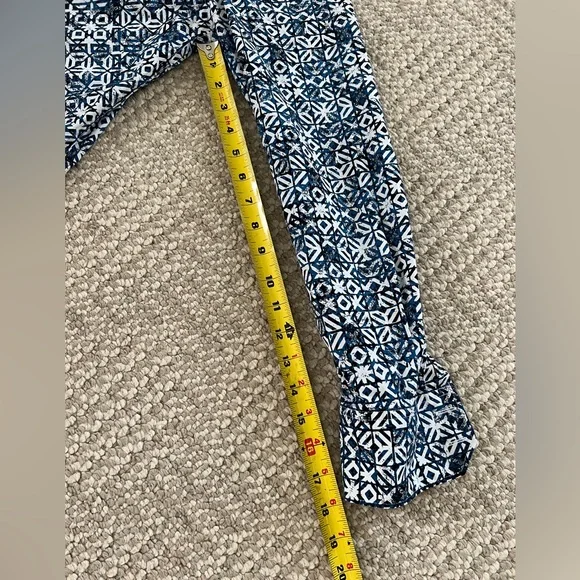 Robert Graham Men’s Small, Blu/wht, Pierson Geometric, Long Sleeve, Button down - Picture 9 of 9